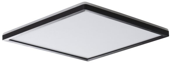 KANLUX KANLUX, AZPO stropné LED svietidlo, 420x420mm, 22W, 3000/4000/6000K, IP54, čierna matná, 31535