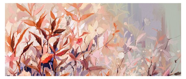 Obraz - Maľba pastelová jeseň (120x50 cm)