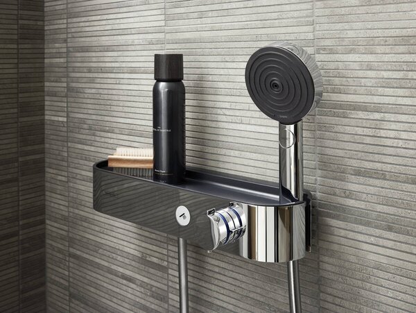 Hansgrohe ShowerTablet Select – Termostatická sprchová batéria 400 na stenu, chróm 24360000