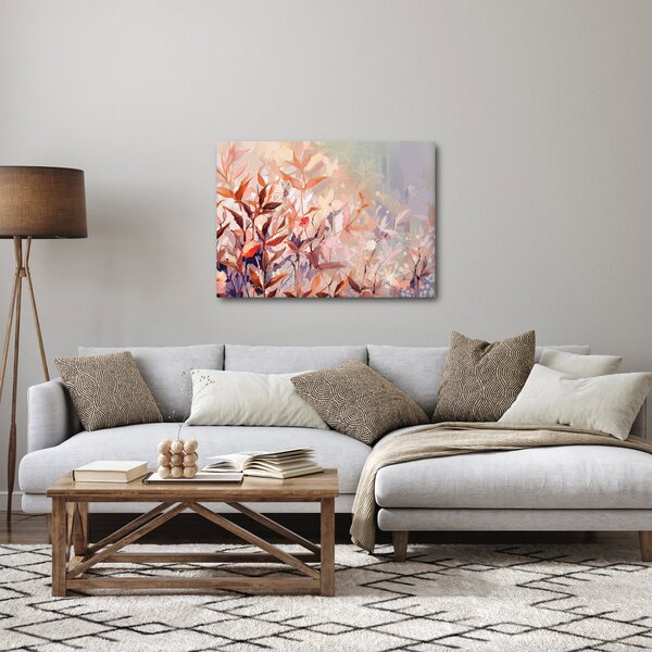 Obraz - Maľba pastelová jeseň (70x50 cm)