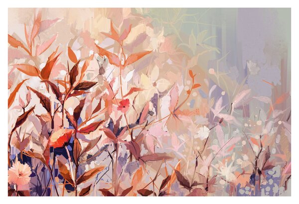 Obraz - Maľba pastelová jeseň (90x60 cm)