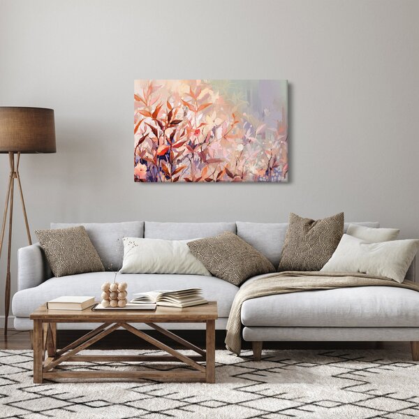 Obraz - Maľba pastelová jeseň (90x60 cm)
