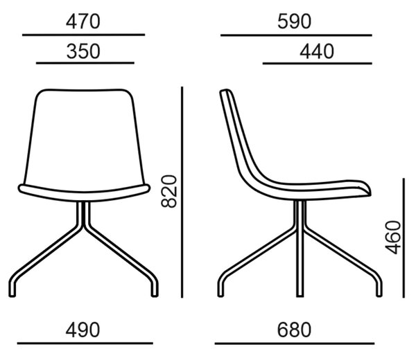 RIM - Stolička EDGE ED 4201.031