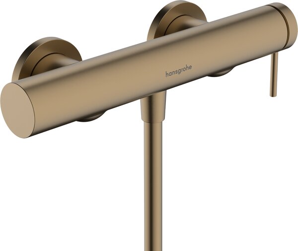 Hansgrohe Tecturis S - Páková sprchová batéria nástenná, kartáčovaný bronz 73622140