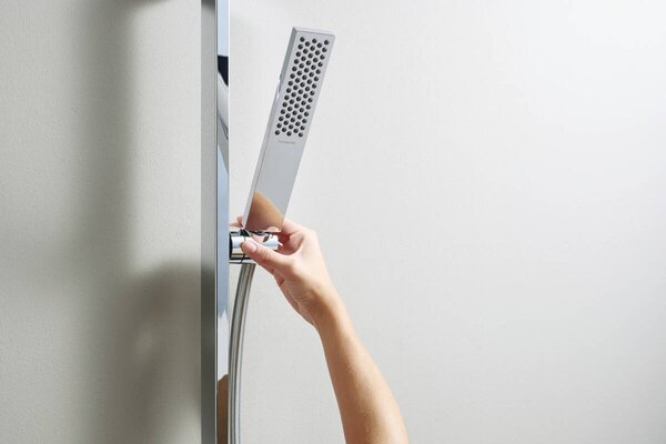 Hansgrohe Pulsify E - Sprchová súprava 100 1jet EcoSmart so sprchovou tyčou 650 mm, chróm 24370000