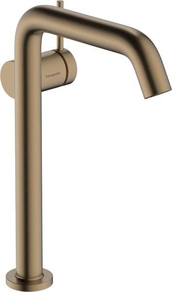 Hansgrohe Tecturis S - Páková batéria pre umývadlovú misu 240 Fine CoolStart EcoSmart+ bez odtokovej súpravy, kartáčovaný bronz 73372140