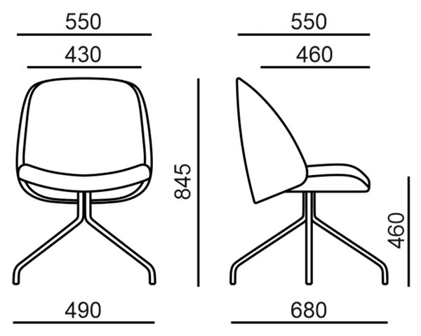 RIM - Stolička WINX WX 881.031