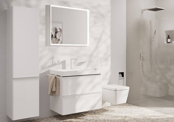 Hansgrohe Pulsify E - Tyčová ručná sprcha 100 1jet EcoSmart+, biela matná 24321700