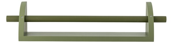 Drevená polička Mingus Green 60 cm