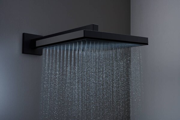 Hansgrohe Pulsify E - Hlavová sprcha 260 1jet, čierna matná 24330670