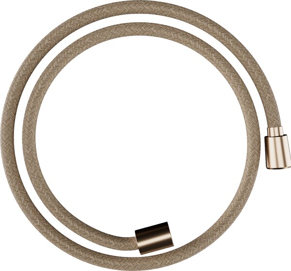 Hansgrohe Designflex - Textilná sprchová hadica 1250 mm, kartáčovaný bronz 28220140