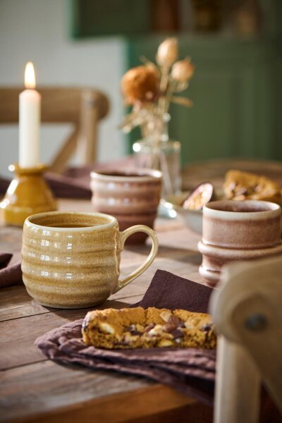 Bavlnená servítka Elin Plain Brown 40 × 40 cm