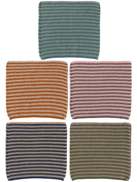 Pletená utierka na nádoby Mynte Stripes Combinations Varianta A