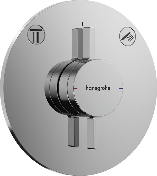 Hansgrohe DuoTurn S - Batéria pod omietku pre 2 spotrebiče, chróm 75418000
