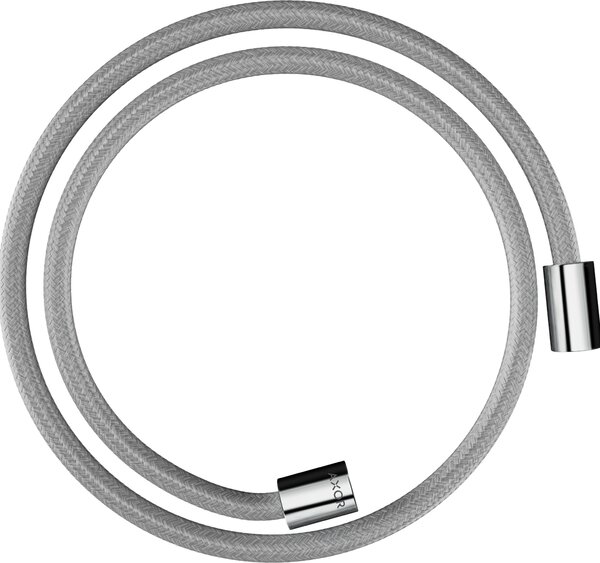 Axor ShowerSolutions - Textilná sprchová hadica 1250 mm s valcovými maticami, chróm 28228000