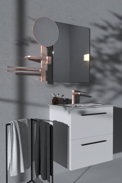 Ideal Standard CeraFine O - Umývadlová batéria stojánková, rosé BD131RO