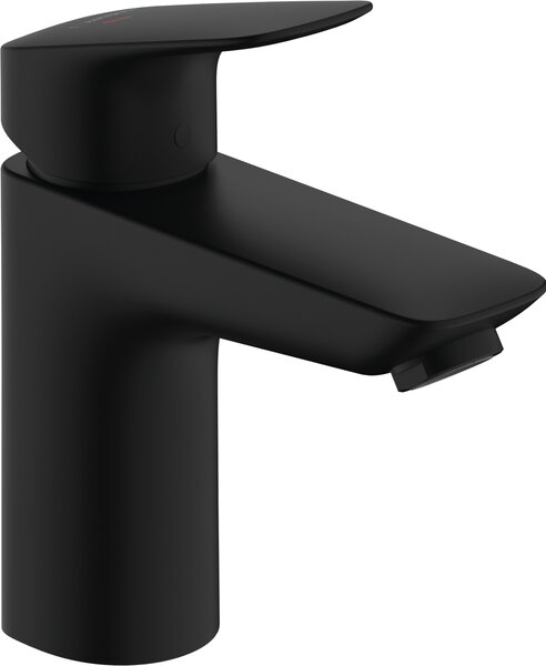 Hansgrohe Logis - Páková umývadlová batéria 100 bez odtokovej súpravy, čierna matná 71101670