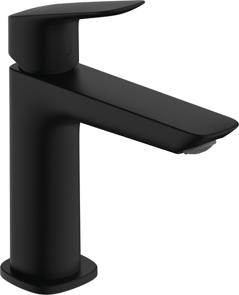 Hansgrohe Logis - Páková umývadlová batéria 110 Fine bez odtokovej súpravy, čierna matná 71253670
