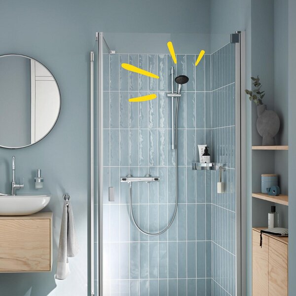 GROHE Vitalio Start 110 - Ručná sprcha Ø 110 mm, 1 prúd, chróm 27940001