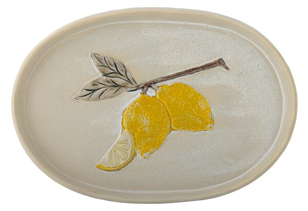Keramický servírovací tanier Hadden Yellow 36 cm