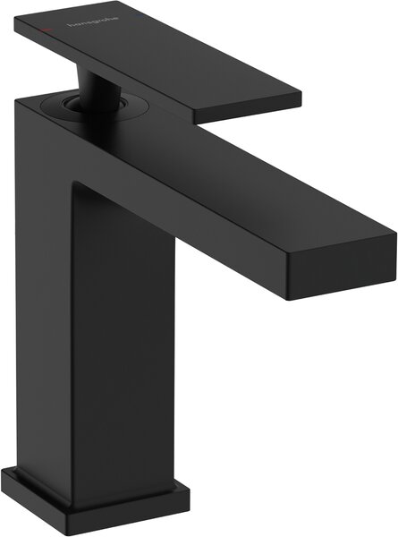 Hansgrohe Tecturis E - Páková umývadlová batéria 110 EcoSmart+, čierna matná 73011670
