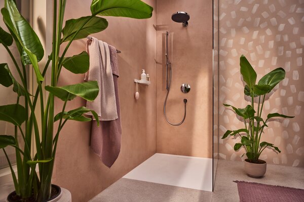 Hansgrohe - Sprchové rameno S 390 mm, chróm 24357000