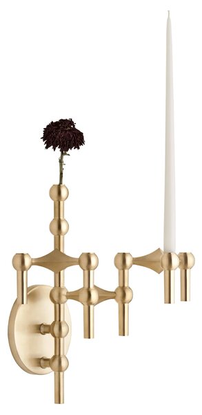 Nástenný držiak STOFF Nagel Brushed Brass