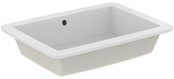 Ideal Standard Strada - Umývadlo zápustné 595x435 mm, s prepadom, biela K078001