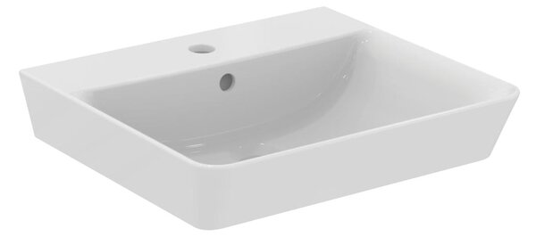 Ideal Standard Connect Air - Umývadlo CUBE 500x450 mm, s prepadom, biela E030101