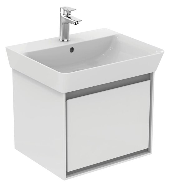 Ideal Standard Connect Air - Umývadlo CUBE 550x460 mm, s prepadom, biela E029901