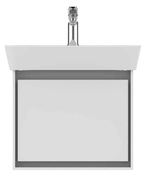 Ideal Standard Connect Air - Umývadlo CUBE 550x460 mm, s prepadom, biela E029901