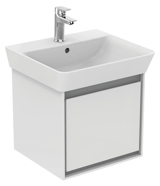 Ideal Standard Connect Air - Umývadlo CUBE 500x450 mm, s prepadom, biela E030101