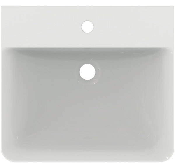 Ideal Standard Connect Air - Umývadlo CUBE 500x450 mm, s prepadom, biela E030101