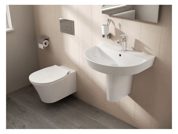 Ideal Standard Connect Air - Umývadlo ARC 550x460 mm, s prepadom, biela E069801