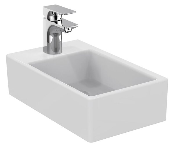 Ideal Standard Strada - Umývadielko 450x270 mm, s otvorom vľavo, bez prepadu, biela K081701