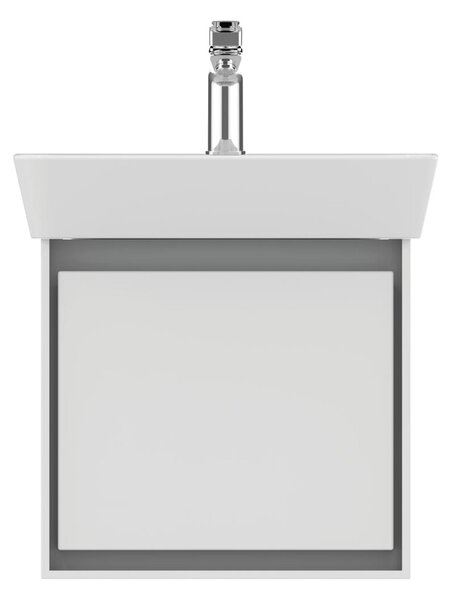 Ideal Standard Connect Air - Umývadlo CUBE 500x450 mm, s prepadom, biela E030101