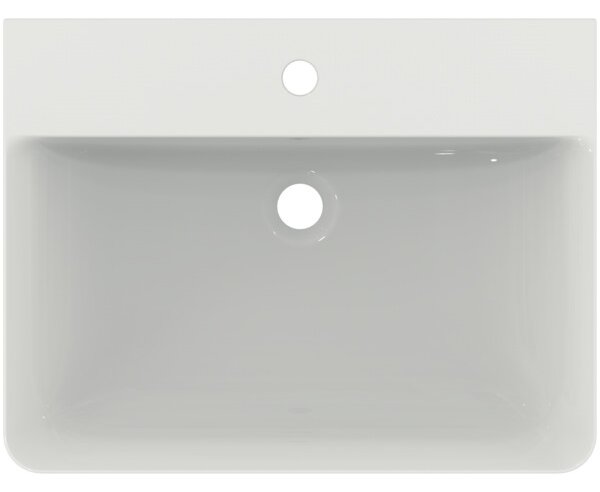 Ideal Standard Connect Air - Umývadlo CUBE 600x460 mm, s prepadom, biela E029801