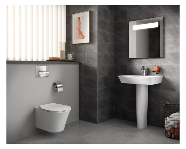 Ideal Standard Connect Air- Závesné WC, AQUABLADE®, biela E005401