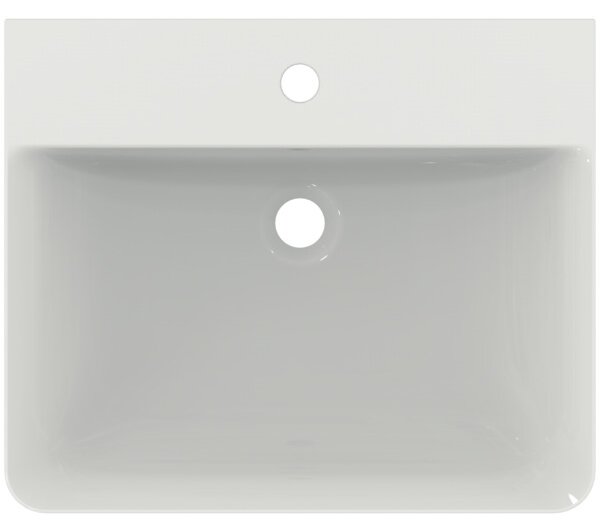 Ideal Standard Connect Air - Umývadlo CUBE 550x460 mm, s prepadom, biela E029901