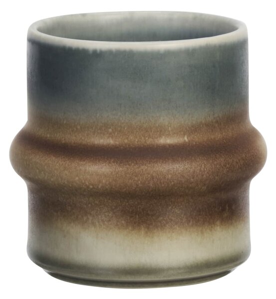 Kameninový hrnček Two Tone Blue/Brown 300 ml