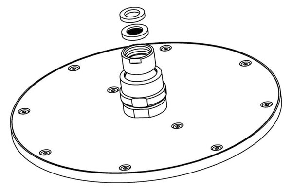 Ideal Standard Idealrain - Hlavová sprcha Ø 200 mm, chróm B9442AA