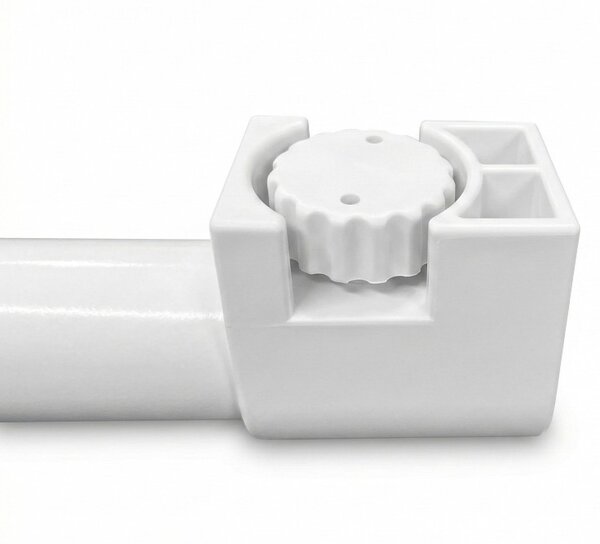 TENTino Elegantný skladací bistro stôl 80 cm ELEGANT WHITE