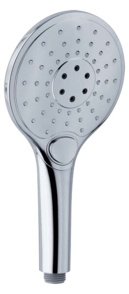 Alpi Idroterapia - Ručná sprcha s tlačidlom SELECT Ø123 mm, tri prúdy, chróm DC060CR