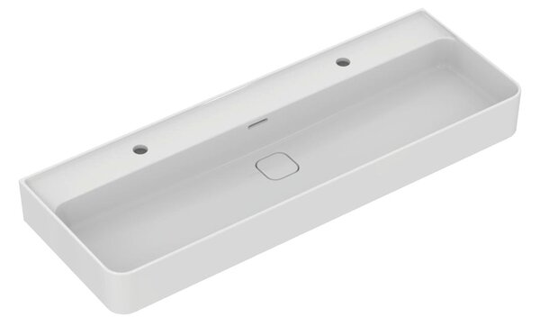 Ideal Standard Strada II - Umývadlo 1200x430 mm, 2 otvory na batériu, s prepadom, biela T359501