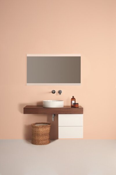 Ideal Standard Strada II - Umývadlo na dosku Ø 450 mm, bez prepadu, biela T295901