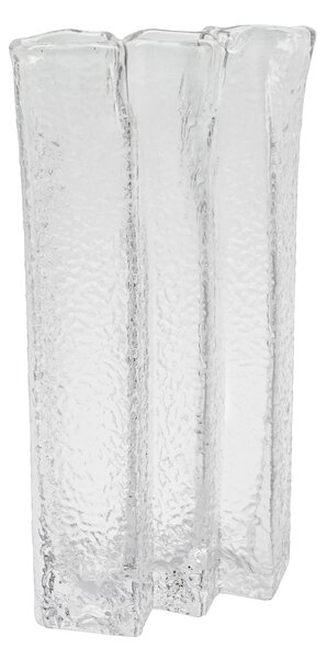 Sklenená váza Zuri Clear 31 cm
