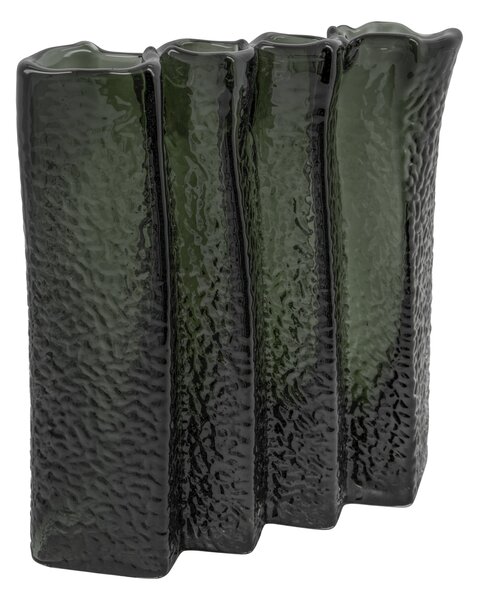 Sklenená váza Zuri Deep Forest 21 cm