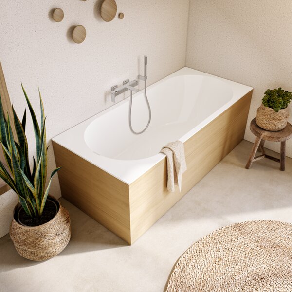 Villeroy & Boch Oberon 2.0 Duo - Vaňa 1800x800 mm, alpská biela UBQ180OBR2DV-01