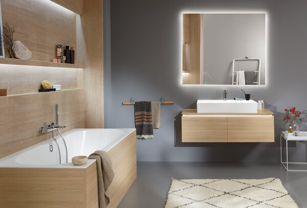 Villeroy & Boch Oberon 2.0 Duo - Vaňa 1800x800 mm, alpská biela UBQ180OBR2DV-01
