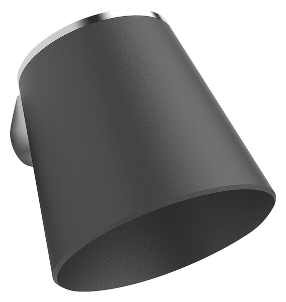 Alpi Fred - Hlavová sprcha Ø 218 mm s LED osvetlením, čierna matná FDP02CRNE
